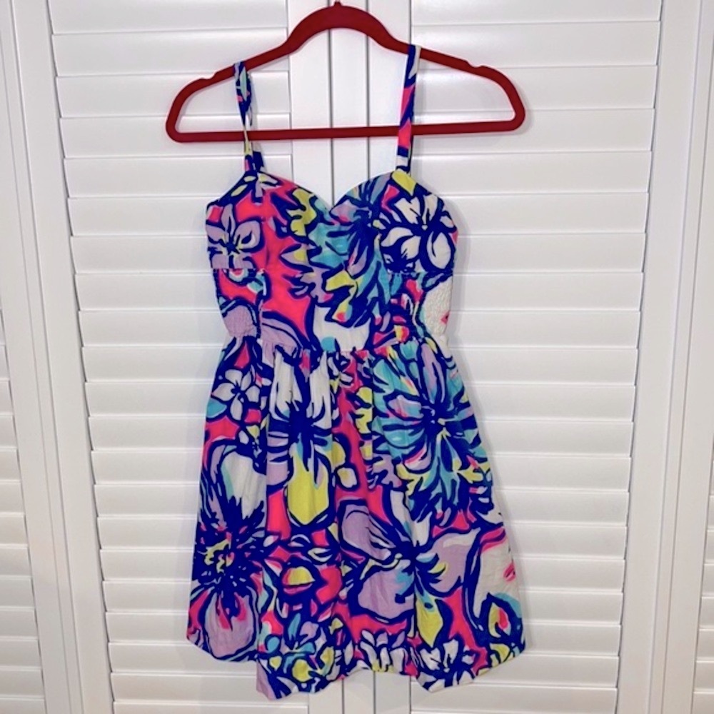 Lilly Pulitzer Christine dress “cat walk” size 2